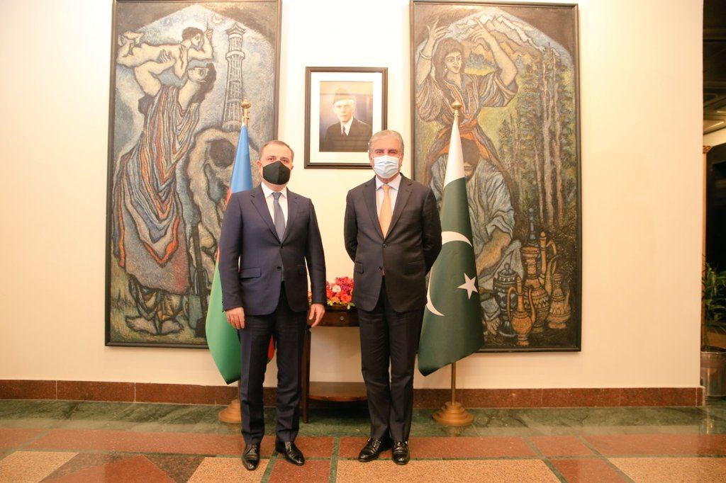 Ceyhun Bayramov pakistanlı həmkarı ilə görüşüb - FOTO