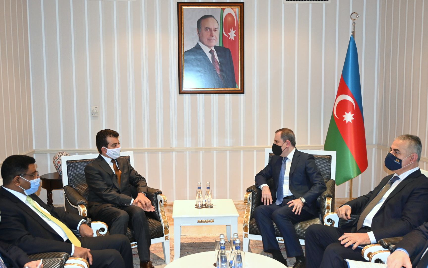 Ceyhun Bayramov ICESCO-nun Baş direktoru ilə görüşüb