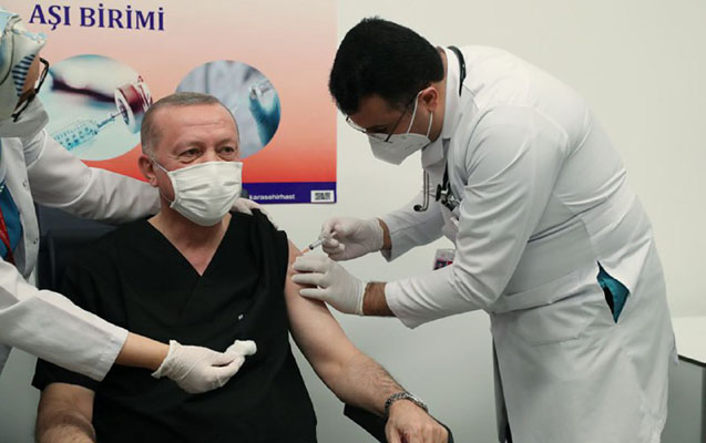 Ərdoğandan vaksinin təsirindən DANIŞDI