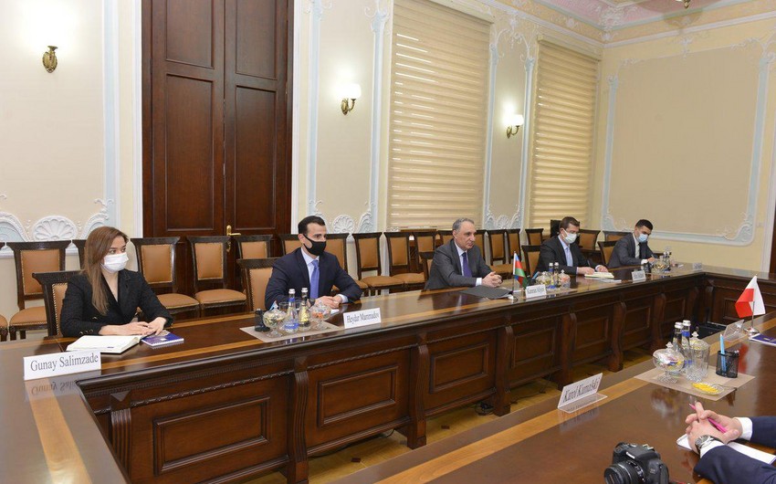 Baş prokuror Polşanın ölkəmizdəki səfiri ilə görüşdü