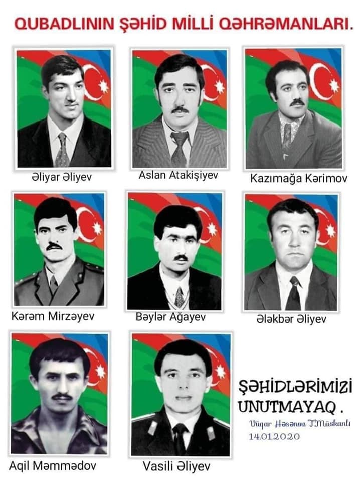 Milli qəhrəmanlarımızın Qubadlıda olan məzarları bərpa olundu
