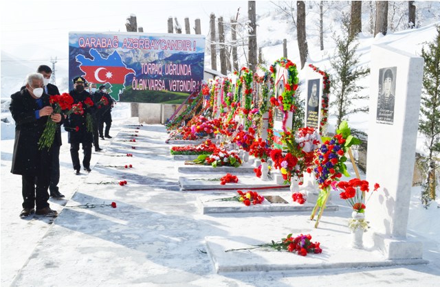 20 Yanvar şəhidləri Daşkəsəndə yad edildi - FOTOLAR