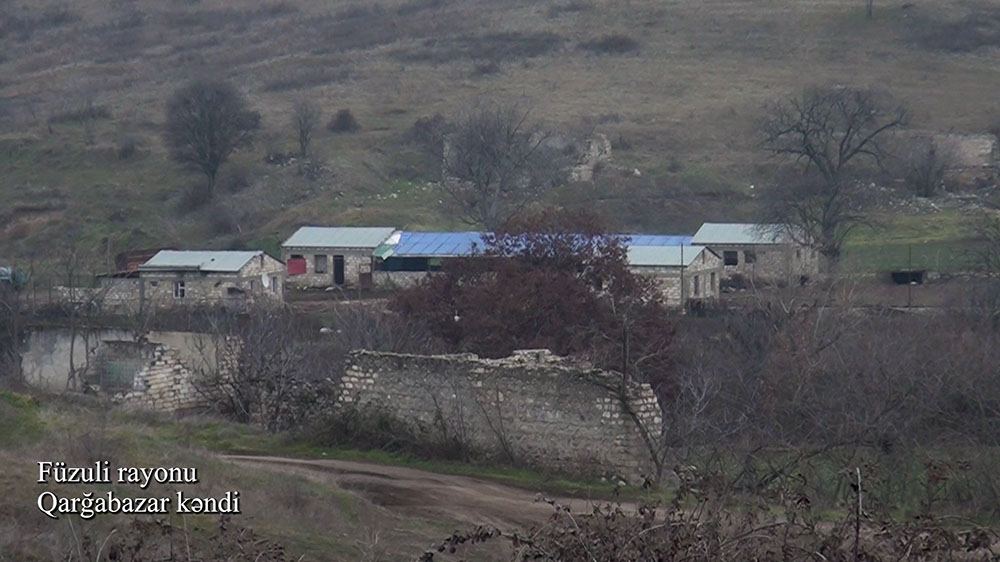 Füzulinin Qarğabazar kəndi - VİDEO