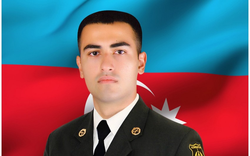 Daxili Qoşunların Şuşada şəhid olan baş əsgəri