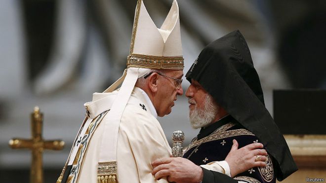 Erməni katolikosu Azərbaycandan Roma Papasına ŞİKAYƏT EDƏCƏK