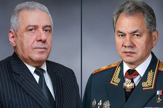 Şoyqu Ermənistan müdafiə nazirinə zəng etdi