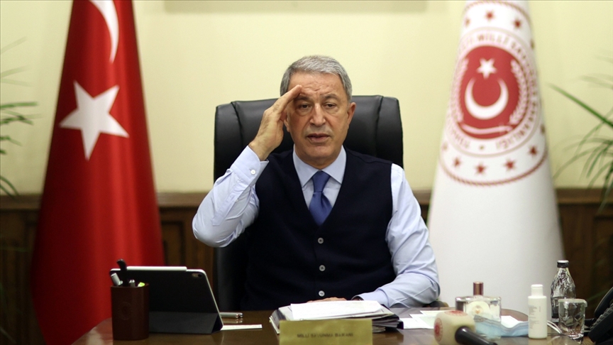 Hulusi Akar Türkiyə - Rusiya Birgə Monitorinq Mərkəzinə təlimat verdi