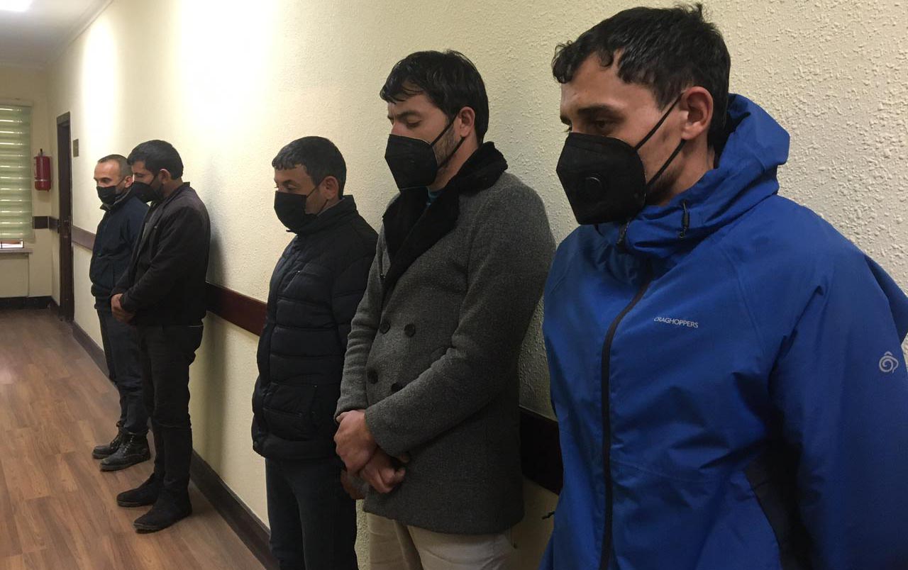 Şəmkirdə 12 nəfərdən ibarət 3 dəstə saxlanıldı - FOTO