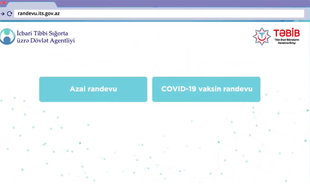 Vaksinasiya üçün elektron xidmət istifadəyə verildi - VİDEO