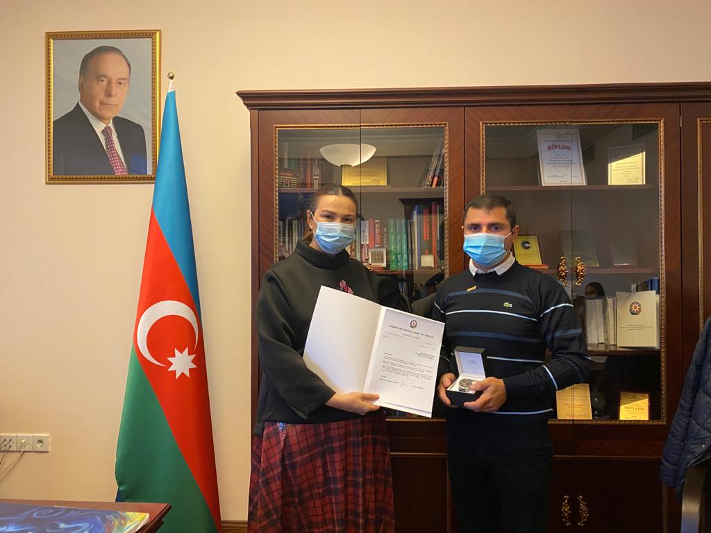 Komitə sədri yəhudi əsilli qazimizlə görüşdü