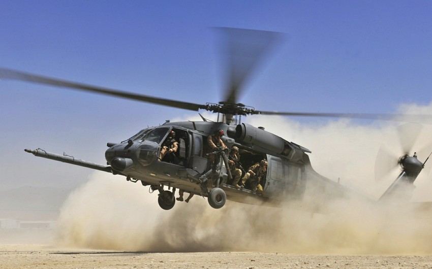 Sülhməramlıların helikopteri qəzaya uğradı