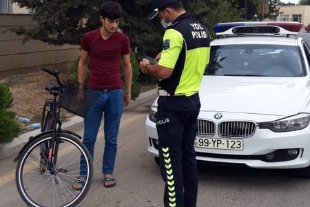 Yol polisi velosipedçilərə MÜRACİƏT ETDİ