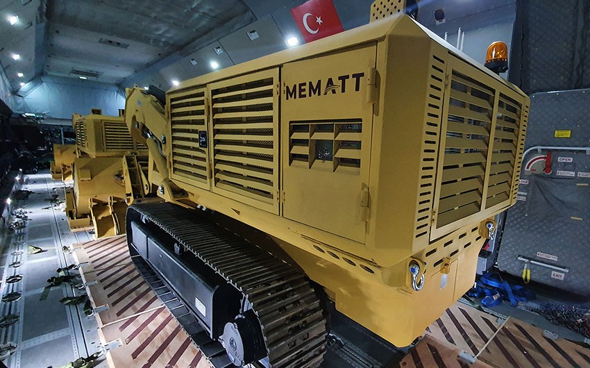 Azərbaycanın Türkiyədən aldığı minatəmizləmə maşınları istismara verildi