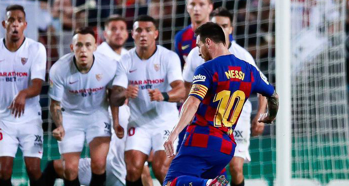 Messi 900-cü rəsmi matçına çıxıb