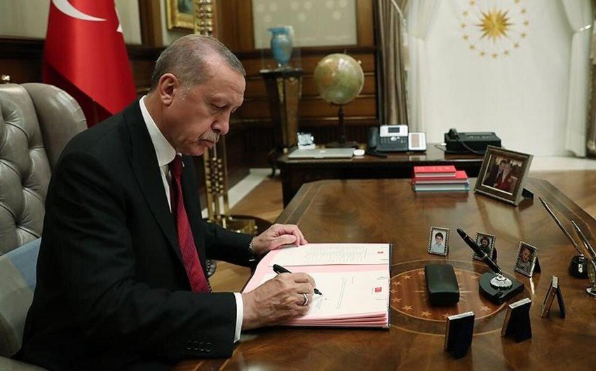 Ərdoğan Türkiyə və Azərbaycan arasındakı sazişi TƏSDİQLƏDİ