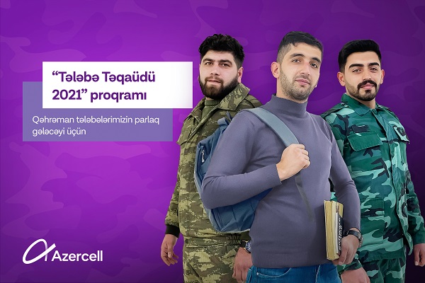 Azercell müharibədə iştirak edən tələbələrə təqaüd ayırdı 