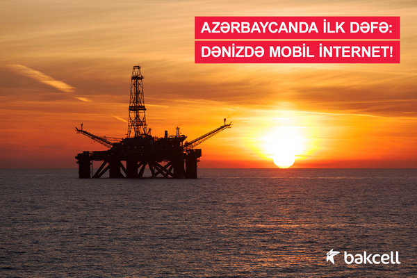 Azərbaycanda ilk dəfə: dənizdə mobil internet!   