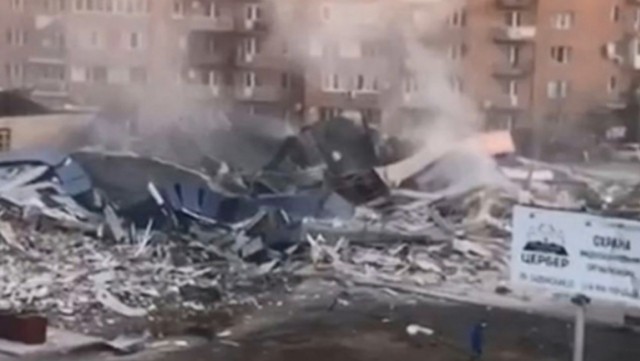 Rusiyada güclü PARTLAYIŞ