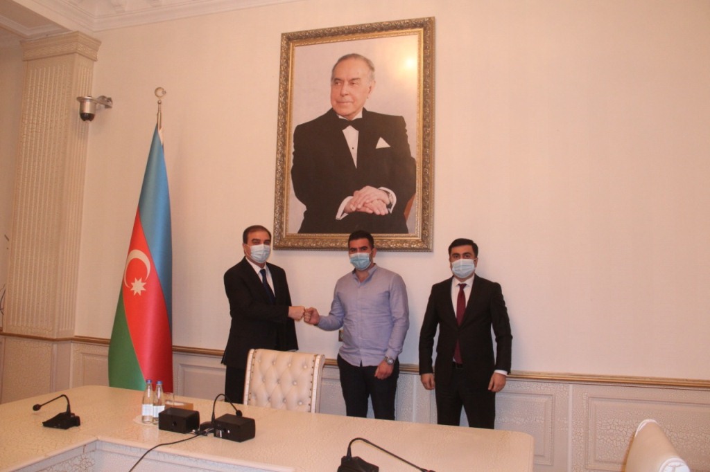 Niyazi Bayramov Vətən müharibəsi iştirakçıları ilə görüşüb - FOTOLAR