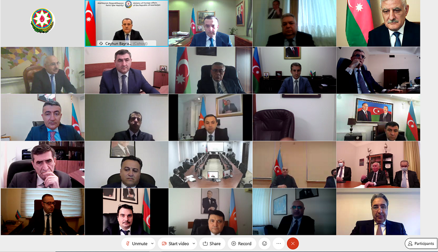 Azərbaycanın xaricdəki səfirləri toplaşdı - FOTO