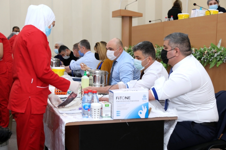 “Azəriqaz”da qanvermə aksiyası keçirilir