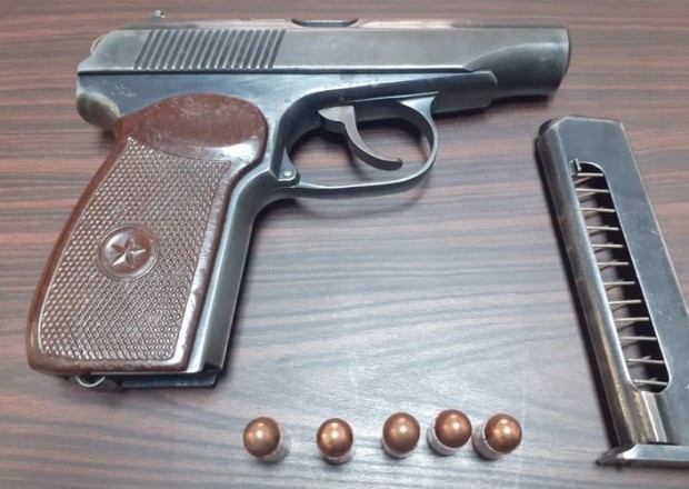 Gəncədə polis silah-sursat aşkarladı