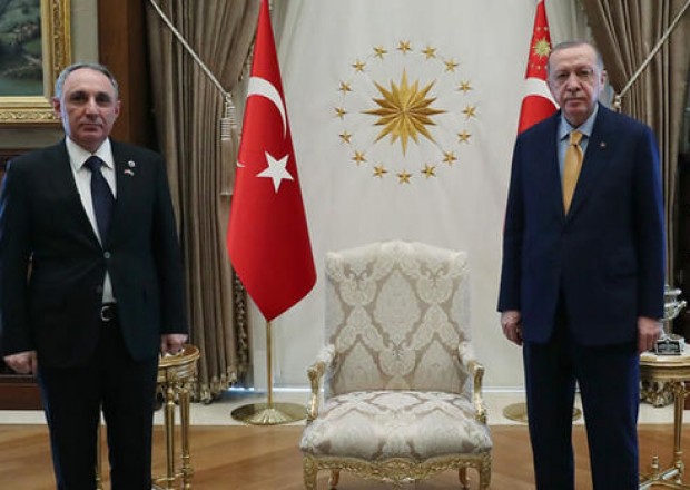 Ərdoğan Kamran Əliyevi qəbul etdi