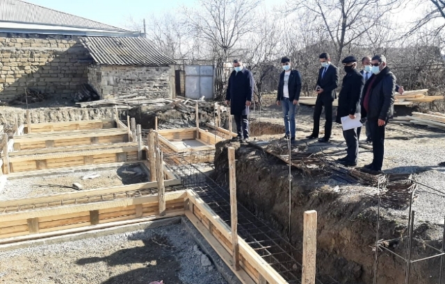 Prezidentin göstərişi ilə Goranboy sakininin evi yenidən tikilir