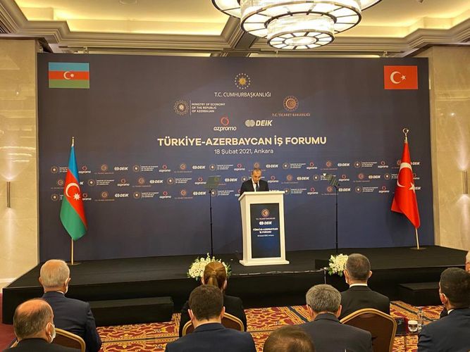 Ankarada Türkiyə-Azərbaycan İşgüzar Forumu keçirilir