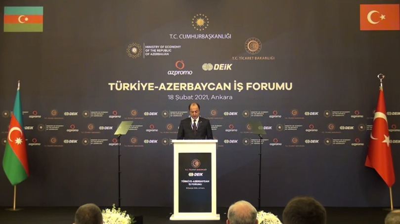 Ankarada Türkiyə-Azərbaycan biznes forumu - FOTO