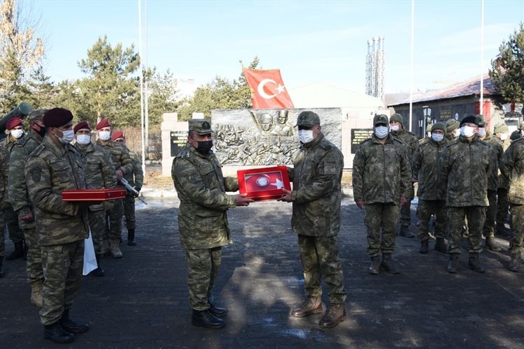 Türkiyədə təlimdə olan hərbçilərimiz vətənə qayıtdı - FOTO