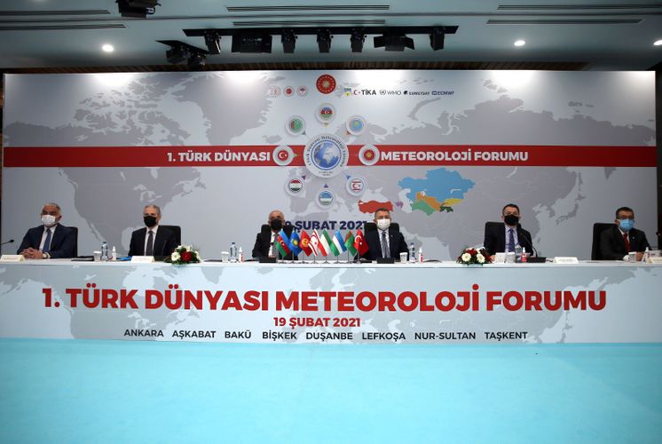 Əli Əsədov Türk Dünyası Meteorologiya Forumunda iştirak edib - FOTOLAR