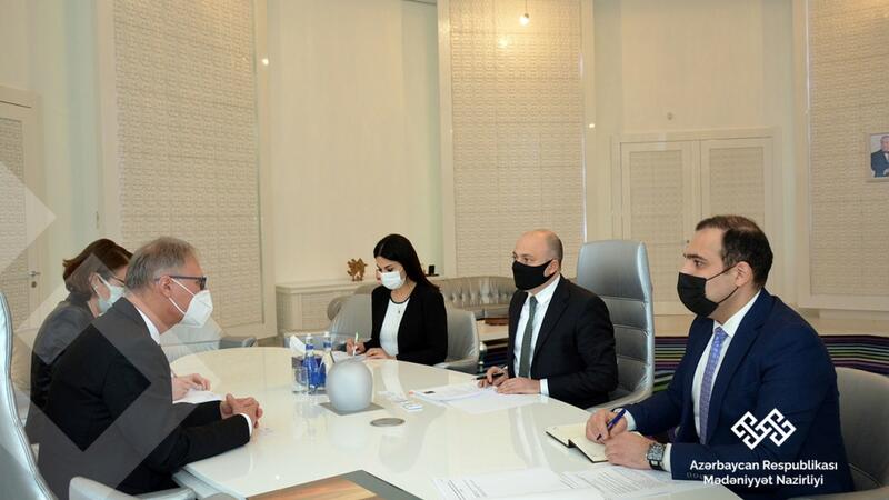 Nazir alman səfirlə görüşdü, etirazını bildirdi - FOTO