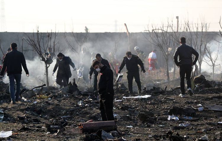 İran Ukrayna təyyarəsinin vurulması ilə bağlı istintaqı başa çatdırdı