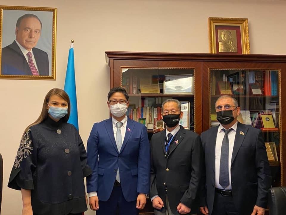 Komitə sədri Yaponiya nümayəndə heyətini qəbul etdi - FOTO
