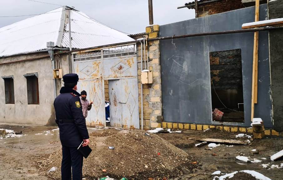 Gəncədə qanunu pozanlara qarşı reyd keçirilib