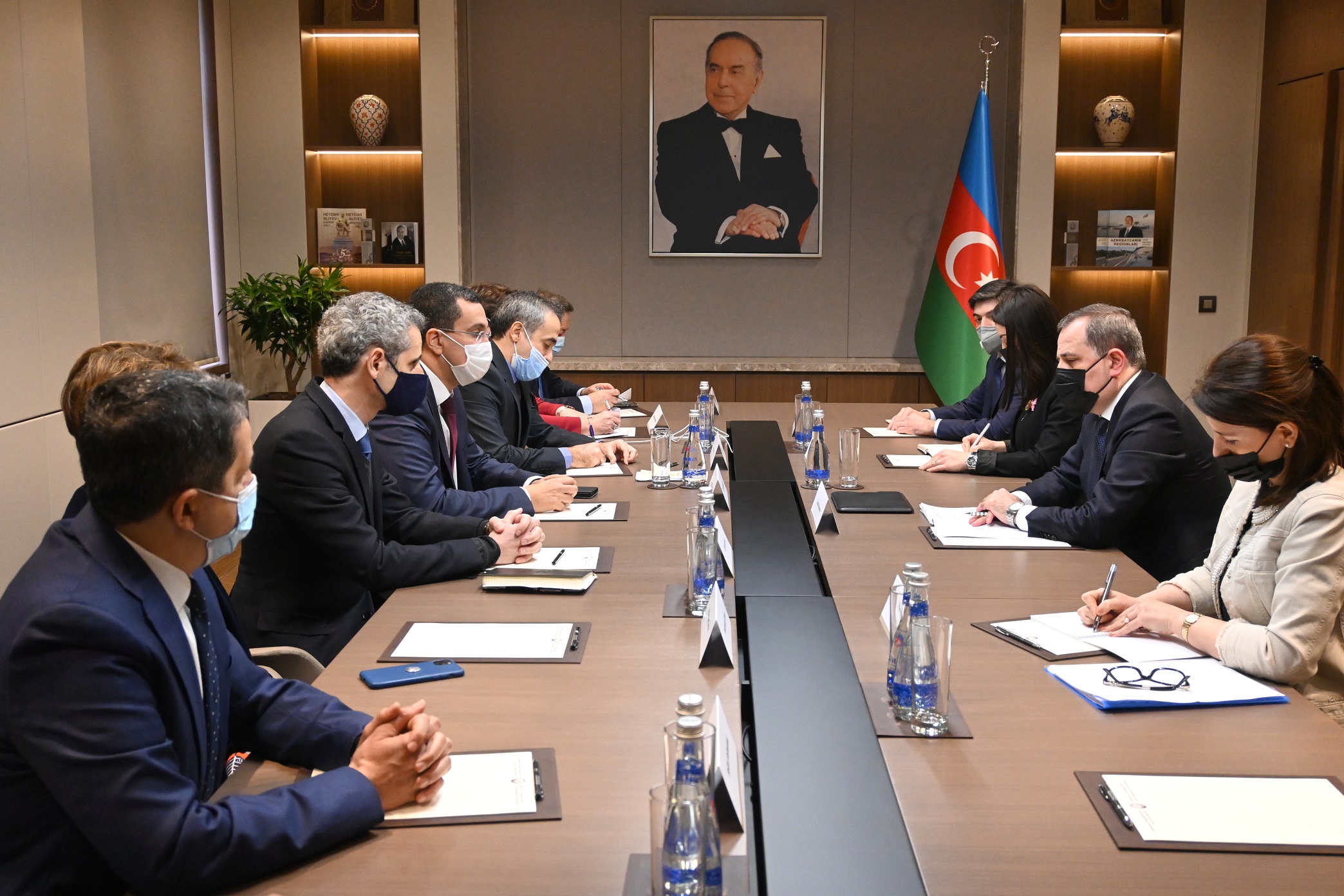 Ceyhun Bayramov fransalı deputatların suallarını cavablandırdı - FOTO