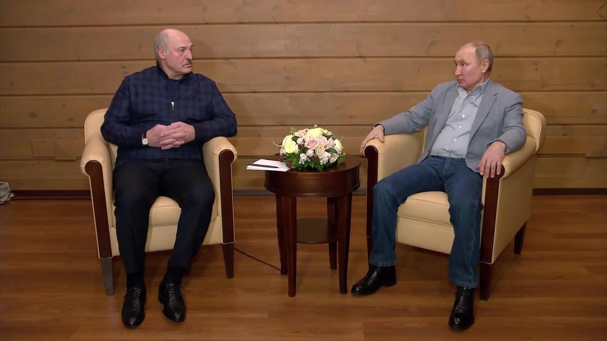 Putinlə Lukaşenkonun müzakirələri 6 saat çəkdi