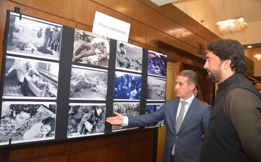 Xocalı Soyqırımı Pakistanda yad edilib - FOTOLAR