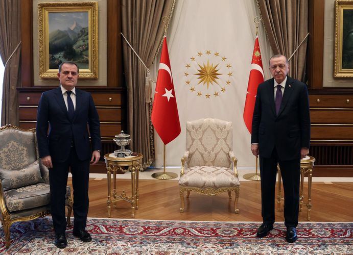 Ərdoğan Ceyhun Bayramovu qəbul etdi