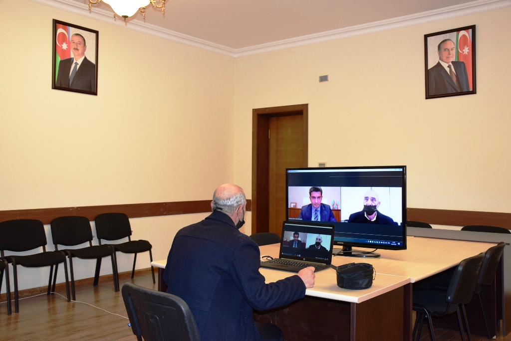 Naftalanda vətəndaşların növbəti onlayn qəbulu keçirilib  