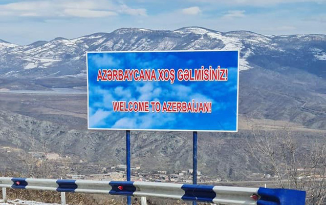 “Bu plakat Ermənistanda qıcıq doğurur” - İlham Əliyev