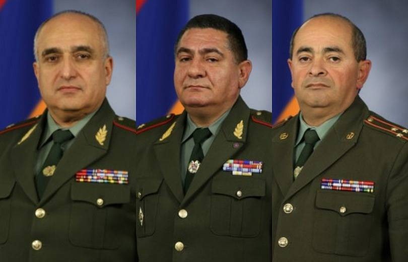 Paşinyana sadiqliyini saxlayan erməni generallar – FOTO