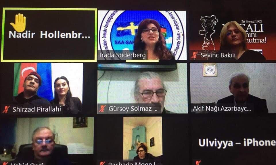 Xocalı Soyqırımının 29 illiyi İsveçdə anıldı