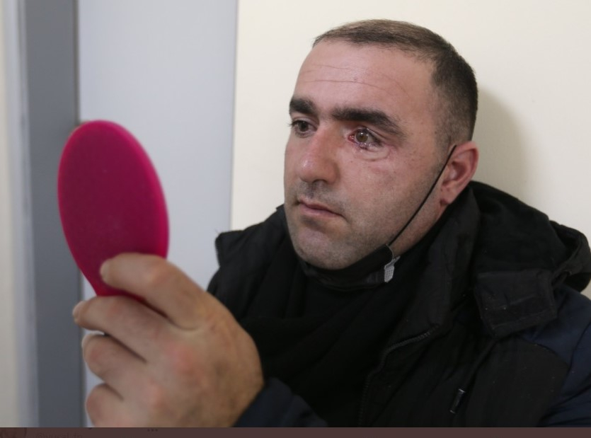İsrailli həkimlər Vətən müharibəsi qazisini protez gözlə təmin etdi
