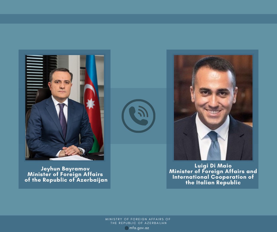 Ceyhun Bayramov italiyalı nazirə Ermənistanın pozucu əməllərindən danışdı 