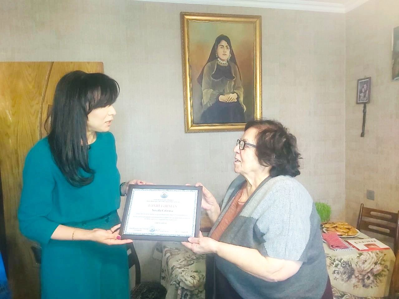 Ombudsman Novella Cəfəroğlunu təltif etdi
