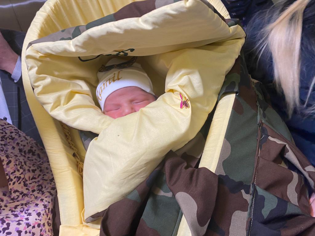 Daha bir Şəhidin adı yeni doğulan övladına verildi - FOTOLAR