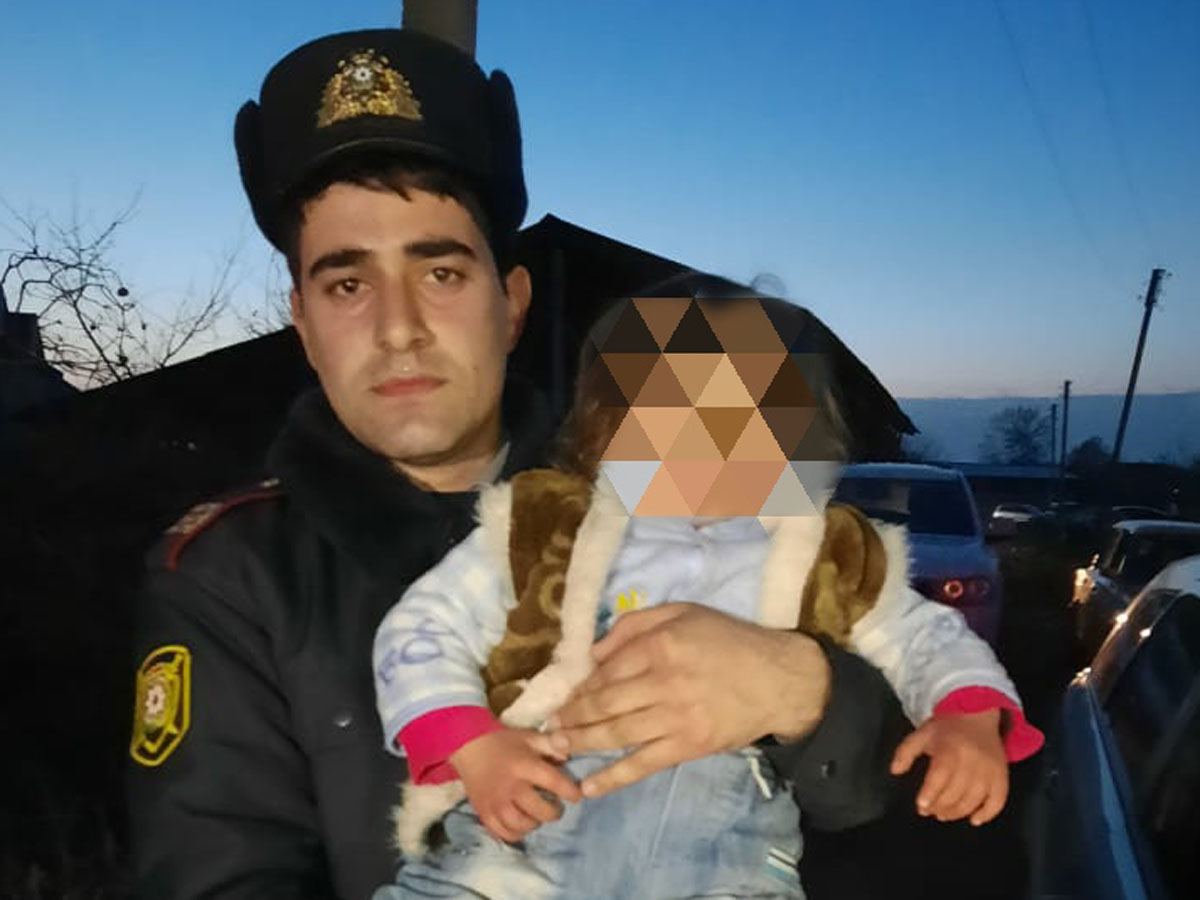 Ağdaşda itkin düşən 2 yaşlı uşaq tapıldı - FOTO