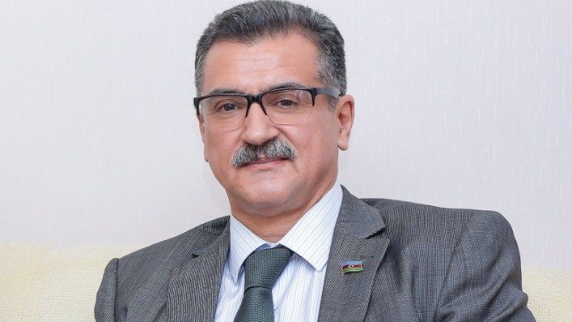 Novruz Aslanov Kestutis Yankauskasla görüşdü